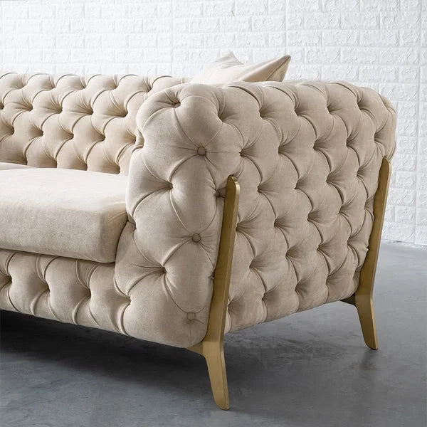 3 Seater Sofa: 90.6'' Upholstered Sofa