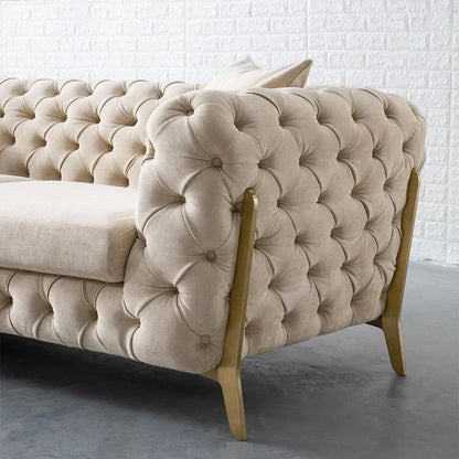 3 Seater Sofa: 90.6'' Upholstered Sofa