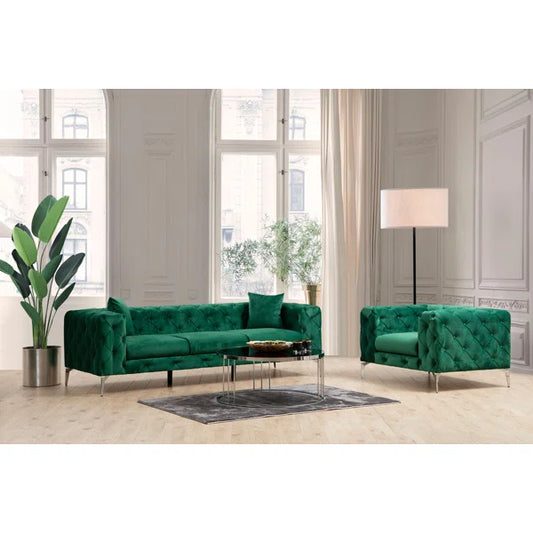3 Seater Sofa: 93.3'' Upholstered Sofa