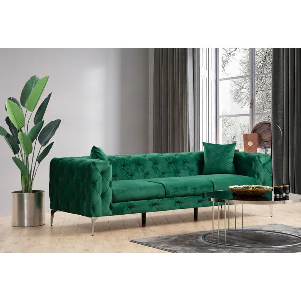3 Seater Sofa: 93.3'' Upholstered Sofa