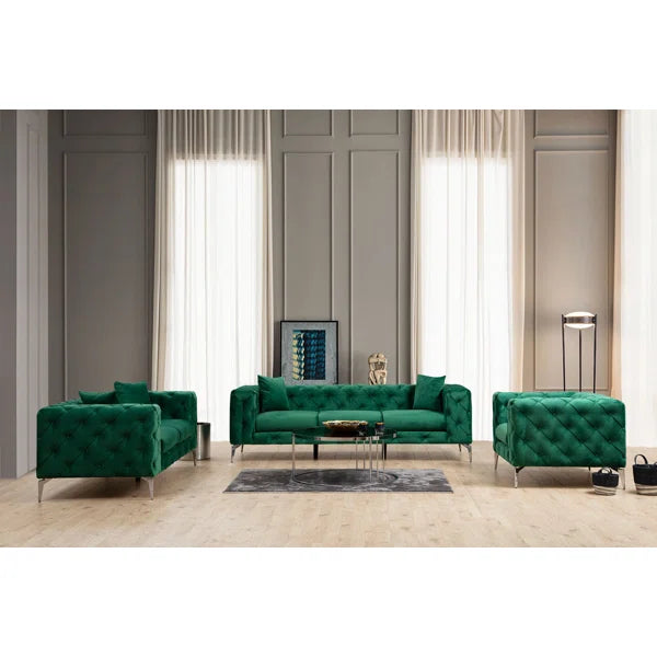 3 Seater Sofa: 93.3'' Upholstered Sofa