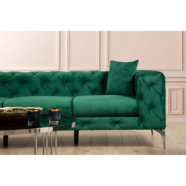 3 Seater Sofa: 93.3'' Upholstered Sofa