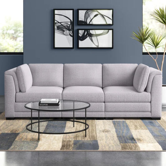 3 Seater Sofa: 96'' Upholstered Sofa