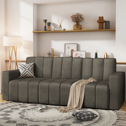 3 Seater Sofa: Amelia-Eve 92.2'' Upholstered Sofa