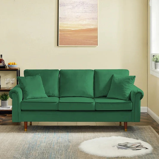 3 Seater Sofa: Annett 74'' Upholstered Sofa