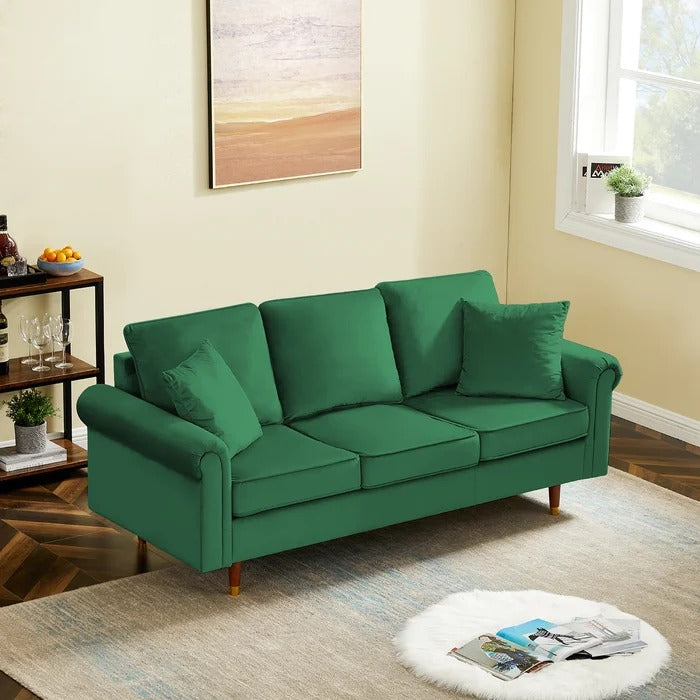 3 Seater Sofa: Annett 74'' Upholstered Sofa