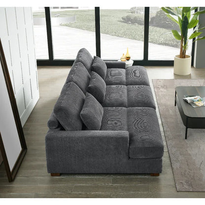 3 Seater Sofa: Antravian 127.5 Upholstered Sofa