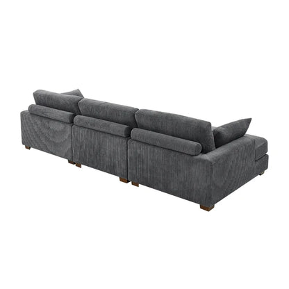 3 Seater Sofa: Antravian 127.5 Upholstered Sofa