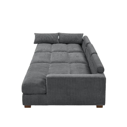 3 Seater Sofa: Antravian 127.5 Upholstered Sofa
