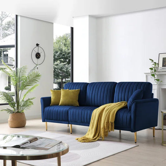 3 Seater Sofa: Anzal 78.7'' Upholstered Sofa