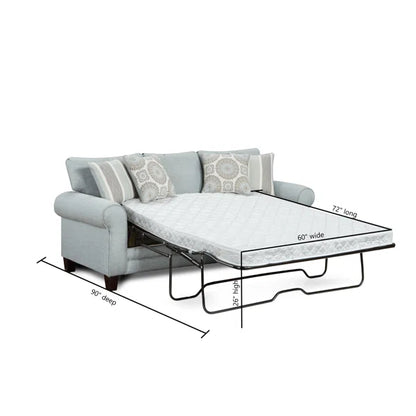 3 Seater Sofa: Aurora 88'' Upholstered Sofa