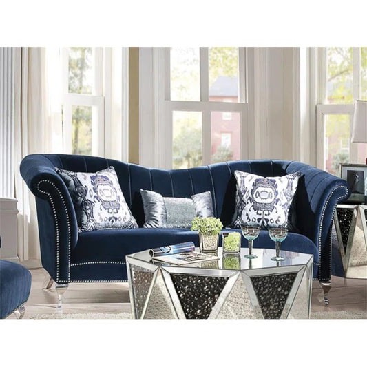 3 Seater Sofa: Bakerstown Sofa with 3 Pillows,Velvet Sofa,Couch