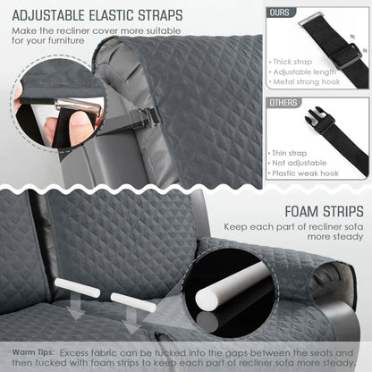 3 Seater Sofa: Box Cushion Sofa Slipcover