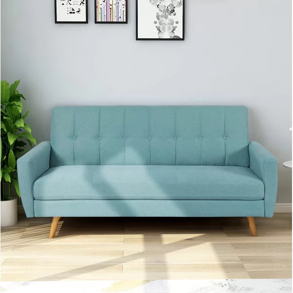 3 Seater Sofa: Buffum 71.3" Recessed Arm Sofa