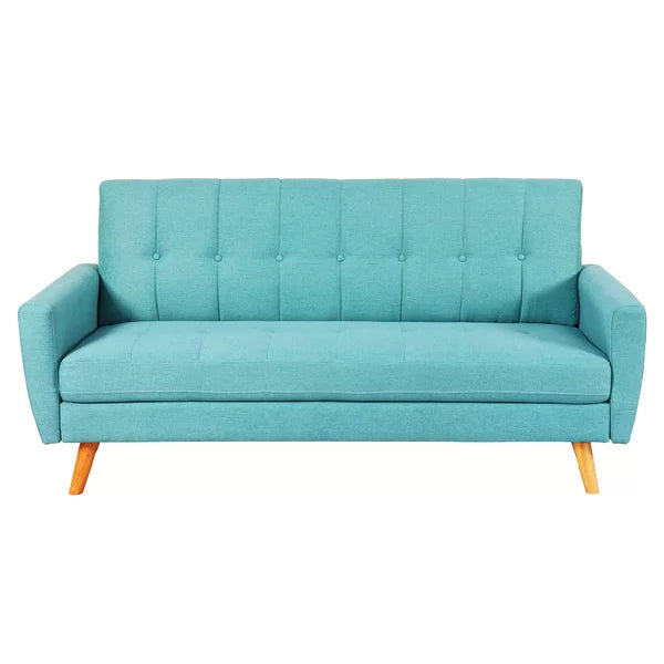 3 Seater Sofa: Buffum 71.3" Recessed Arm Sofa
