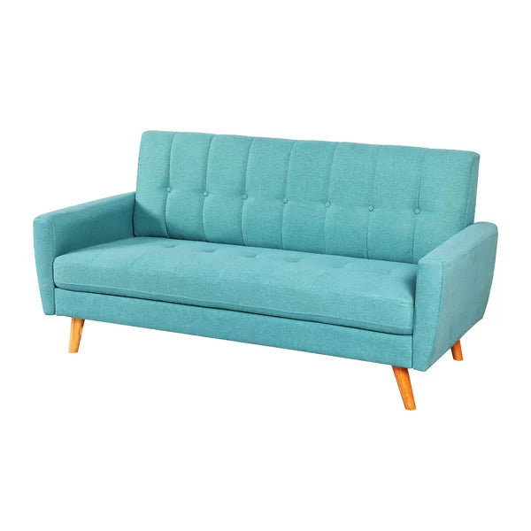 3 Seater Sofa: Buffum 71.3" Recessed Arm Sofa