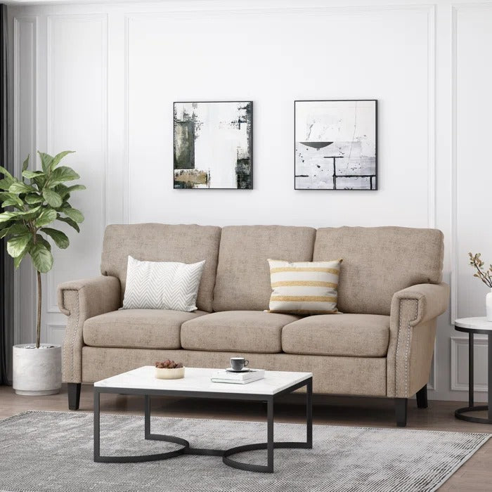 3 Seater Sofa: Deylin 78.5'' Upholstered Sofa