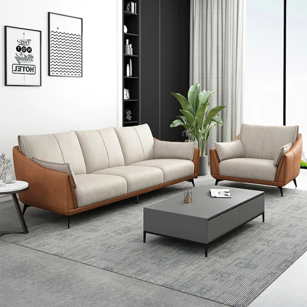 3 Seater Sofa: Dorli 83.5" Flared Arm Sofa