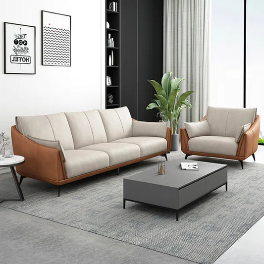 3 Seater Sofa: Dorli 83.5" Flared Arm Sofa