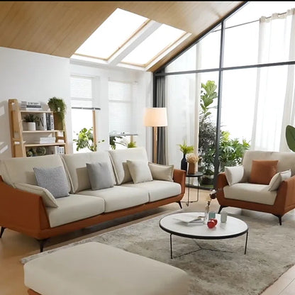 3 Seater Sofa: Dorli 83.5" Flared Arm Sofa