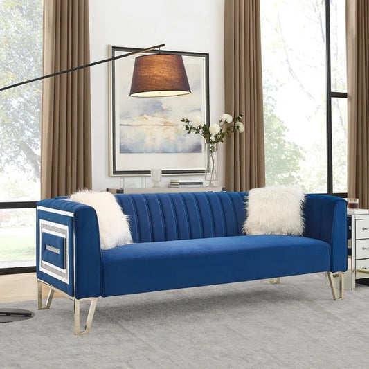 3 Seater Sofa: Fahncke 79.87'' Upholstered Sofa