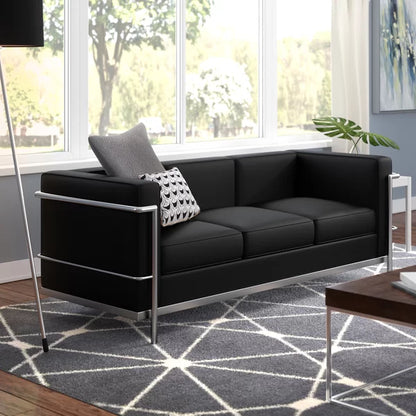 3 Seater Sofa: Fahy 70.8'' Leather Sofa