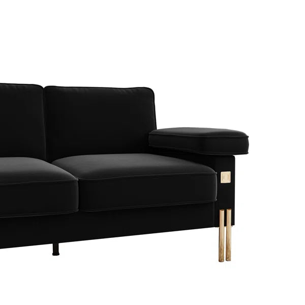 3 Seater Sofa: Faludi 93.11'' Upholstered Sofa