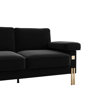 3 Seater Sofa: Faludi 93.11'' Upholstered Sofa