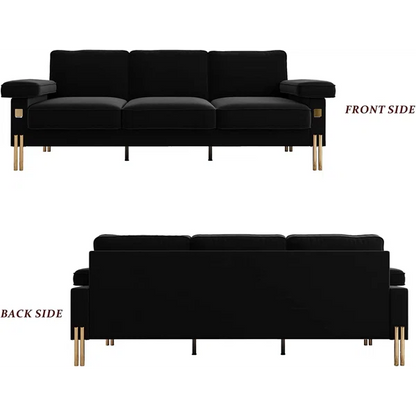 3 Seater Sofa: Faludi 93.11'' Upholstered Sofa