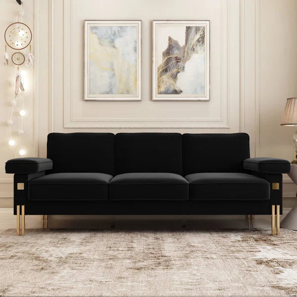 3 Seater Sofa: Faludi 93.11'' Upholstered Sofa