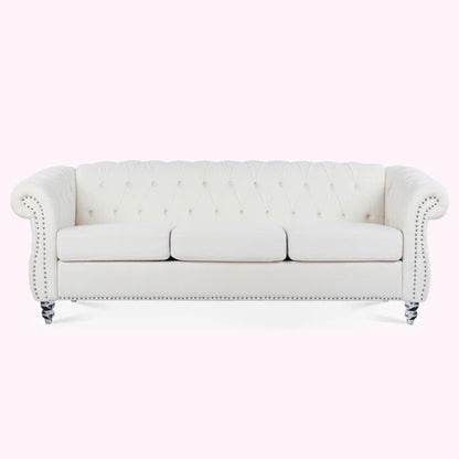 3 Seater Sofa: Jonneke 84.65'' Upholstered Sofa
