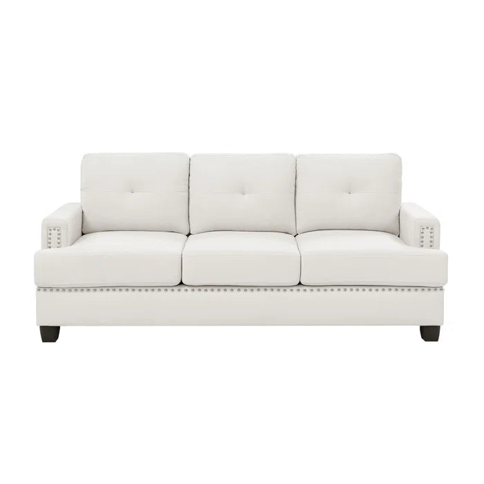 3 Seater Sofa: Knap 77.5'' Upholstered Sofa