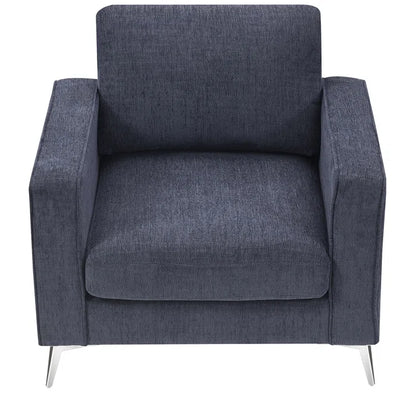 3 Seater Sofa: Modern 3-Piece Sofa Sets With Sturdy Metal Legs