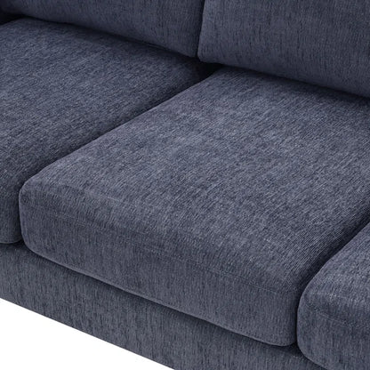 3 Seater Sofa: Modern 3-Piece Sofa Sets With Sturdy Metal Legs
