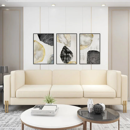 3 Seater Sofa: Omran 94.9'' Upholstered Sofa