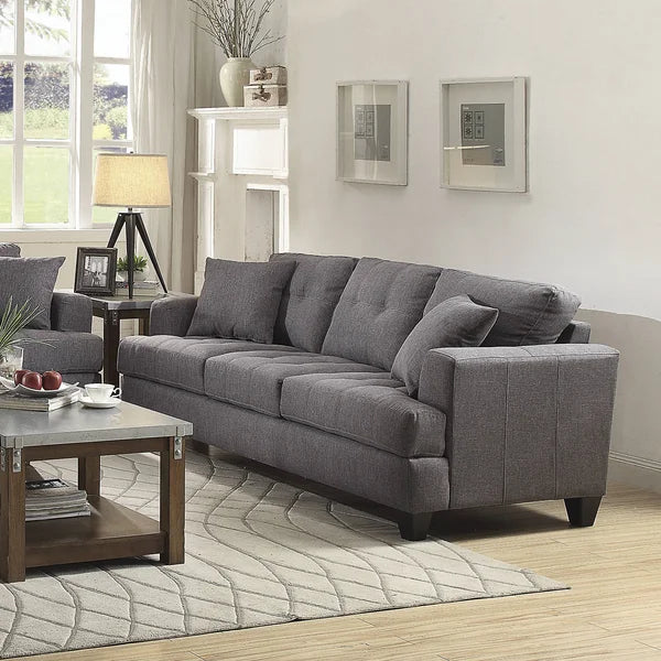 3 Seater Sofa: Sailesh 85.25'' Upholstered Sofa