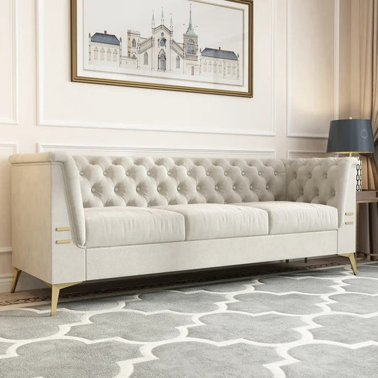 3 Seater Sofa Set: 83'' Upholstered Sofa