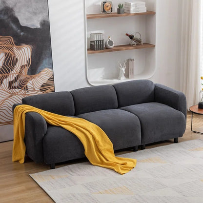 3 Seater Sofa Set: 85.4'' Upholstered Sofa