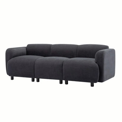 3 Seater Sofa Set: 85.4'' Upholstered Sofa