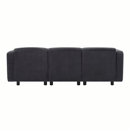 3 Seater Sofa Set: 85.4'' Upholstered Sofa