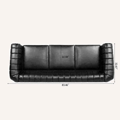3 Seater Sofa Set: Acerra PU 83.46'' Reception Sofa