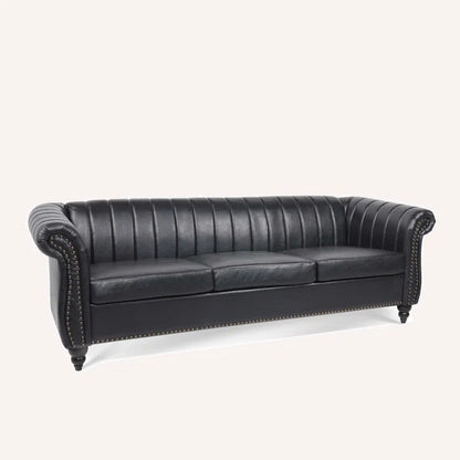 3 Seater Sofa Set: Acerra PU 83.46'' Reception Sofa