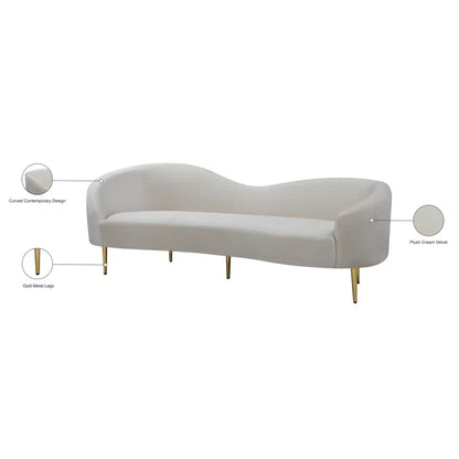 3 Seater Sofa: Shurtz 85.5'' Upholstered Sofa