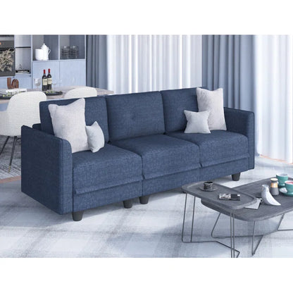 3 Seater Sofa: Tomario 85" Upholstered 3 - Seater Sofa With Storage