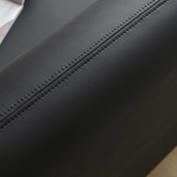 3 Seater Sofa: Trai 82.68'' Vegan Leather Sofa