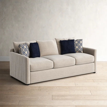 3 Seater Sofa: Trisha 85'' Upholstered Sleeper Sofa