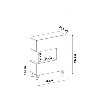 Microwave Stands: 40.2'' Kitchen Pantry Cabinet – Freestanding Microwave Cabinets