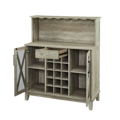 Microwave Stands: 44.6" Small Kitchen Pantry Cabinet with Drawers & Microwave Stand