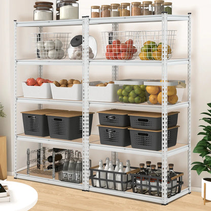 Kitchen Rack: 5-Tier Utility Shelves, Garage Storage Shelves, and Adjustable Storage Shelves