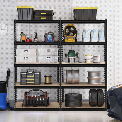 Kitchen Rack: 5-Tier Utility Shelves, Garage Storage Shelves, and Adjustable Storage Shelves